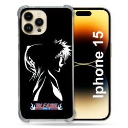 Coque Renforcée En Verre Trempé Pour Iphone 15 (6.1) Manga Bleach Duo
