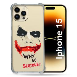 Coque Renforcée En Verre Trempé Transparente Pour Iphone 15 (6.1) Joker