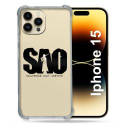 Coque Renforcée En Verre Trempé Transparente Pour Iphone 15 (6.1) SAO