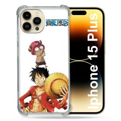 Coque Renforcée En Verre Trempé Pour Iphone 15 Plus (6.7) Manga One Piece Chopper
