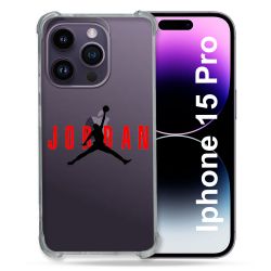 Coque Renforcée En Verre Trempé Transparente Pour Iphone 15 Pro (6.1) Jordan