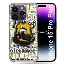 Coque Renforcée En Verre Trempé Pour Iphone 15 Pro Plus (6.7) Harry Potter Poursouffle