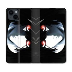 Housse Cuir Portefeuille Pour Iphone 15 (6,1) Manga Death Note L