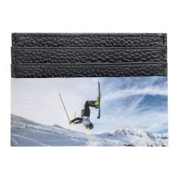 Porte-Cartes en Cuir Homme ou femme Noir