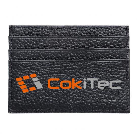 Porte-Cartes en Cuir Homme ou femme Noir