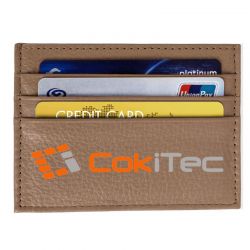 Porte-Cartes en Cuir Homme ou femme Brun
