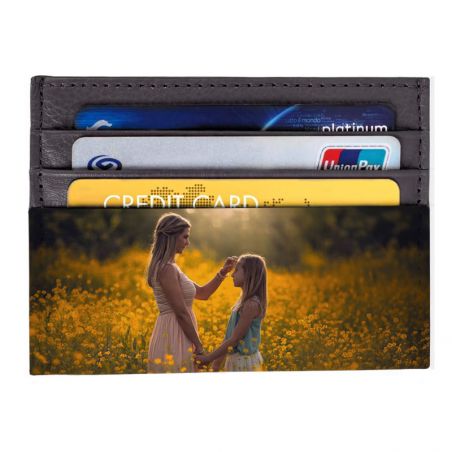 Porte-Cartes en Cuir Homme ou femme Marron