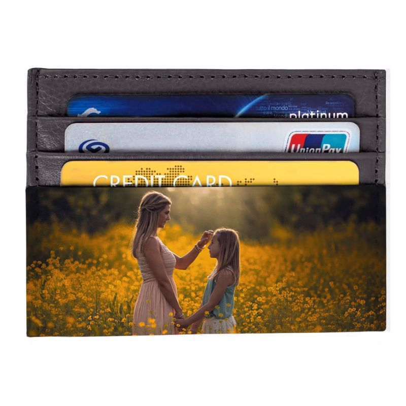 Porte-Cartes en Cuir Homme ou femme Marron