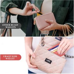 Porte-Cartes en Cuir Homme ou femme Rouge