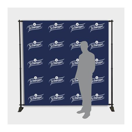 Photocall / Fond de Scène 230 x 230 cm Personnalisé