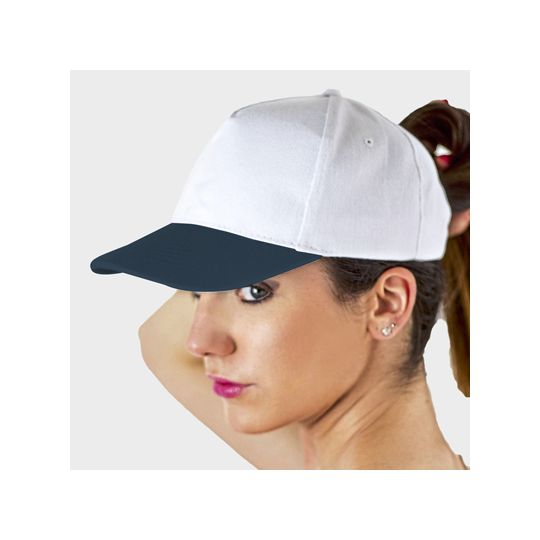 Casquette Baseball Visière courbée 100% Coton Personnalisée AT502