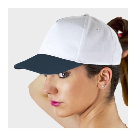 Casquette Baseball Visière courbée 100% Coton Personnalisée AT502