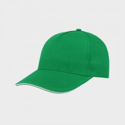 Casquette Baseball Visière courbée Avec Liseret 100% Coton Personnalisée AT500