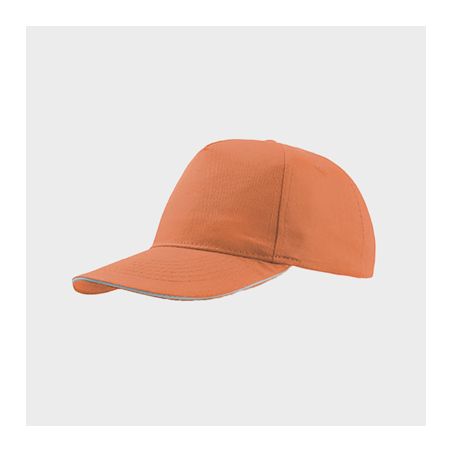 Casquette Baseball Visière courbée Avec Liseret 100% Coton Personnalisée AT500