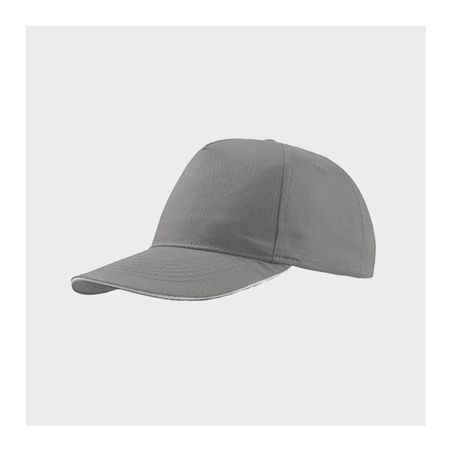 Casquette Baseball Visière courbée Avec Liseret 100% Coton Personnalisée AT500