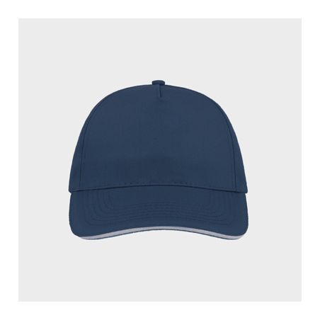 Casquette Baseball Visière courbée Avec Liseret 100% Coton Personnalisée AT500