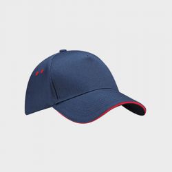 Casquette Baseball Visière courbée avec liseret Drill 100% Coton Personnalisée B15C