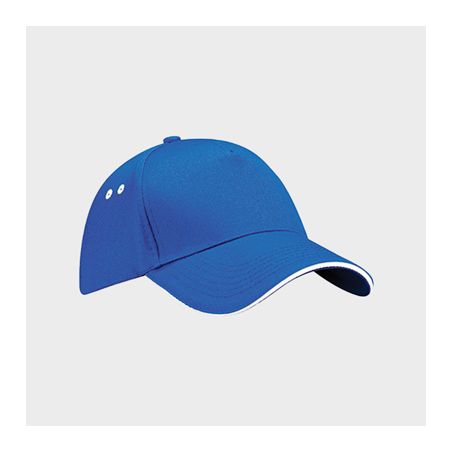 Casquette Baseball Visière courbée avec liseret Drill 100% Coton Personnalisée B15C