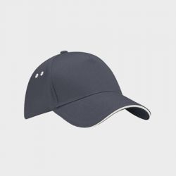 Casquette Baseball Visière courbée avec liseret Drill 100% Coton Personnalisée B15C
