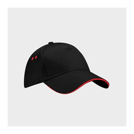 Casquette Baseball Visière courbée avec liseret Drill 100% Coton Personnalisée B15C