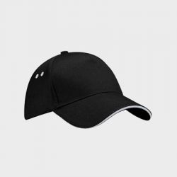 Casquette Baseball Visière courbée avec liseret Drill 100% Coton Personnalisée B15C