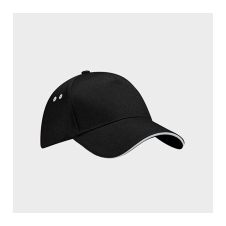 Casquette Baseball Visière courbée avec liseret Drill 100% Coton Personnalisée B15C
