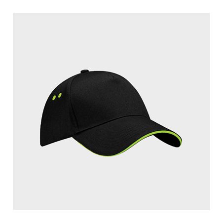 Casquette Baseball Visière courbée avec liseret Drill 100% Coton Personnalisée B15C