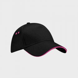 Casquette Baseball Visière courbée avec liseret Drill 100% Coton Personnalisée B15C