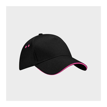 Casquette Baseball Visière courbée avec liseret Drill 100% Coton Personnalisée B15C