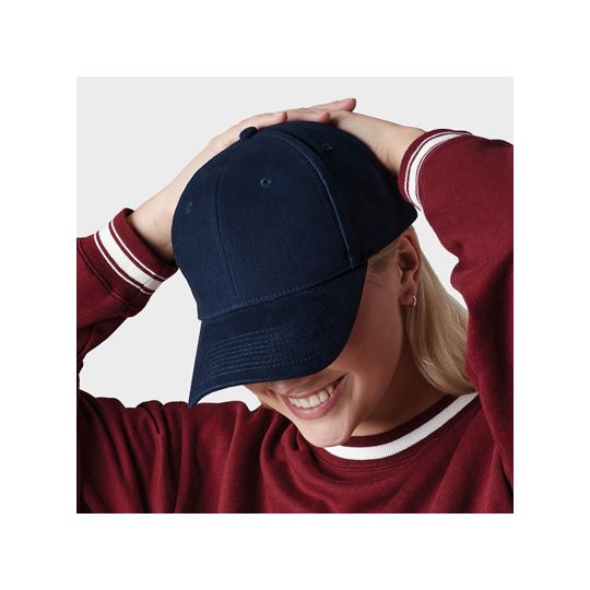 Casquette Baseball Visière courbée 100% Coton brossé Personnalisée B65