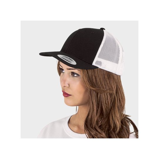 Casquette Trucker Visière courbée 25% Polyester Personnalisée 6606T