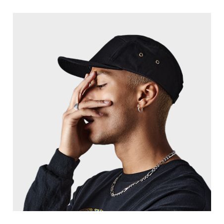 Casquette 5 Panel Visière Plate 100% Coton Personnalisée B654