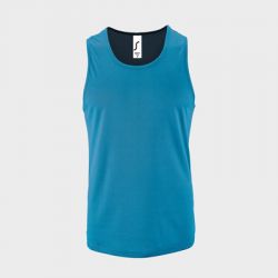 Débardeur personnalisé Sporty Homme Polyester Respirant 140g/m2