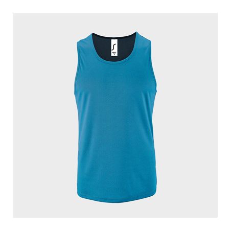 Débardeur personnalisé Sporty Homme Polyester Respirant 140g/m2