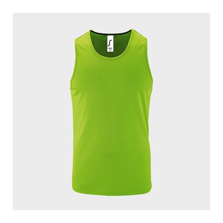 Débardeur personnalisé Sporty Homme Polyester Respirant 140g/m2