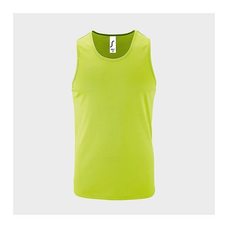 Débardeur personnalisé Sporty Homme Polyester Respirant 140g/m2