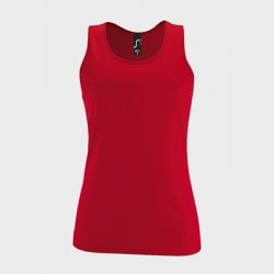Débardeur personnalisé Sporty Femme Polyester Respirant 140g/m2