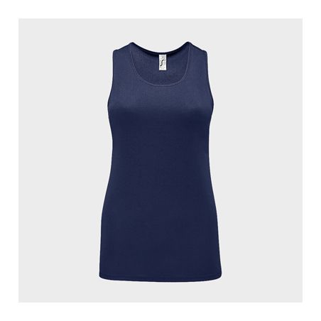 Débardeur personnalisé Sporty Femme Polyester Respirant 140g/m2