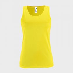 Débardeur personnalisé Sporty Femme Polyester Respirant 140g/m2