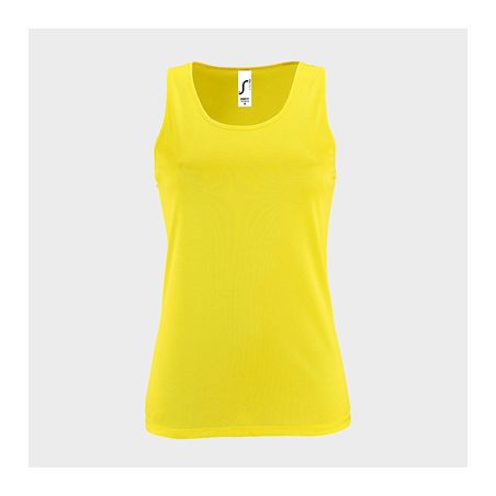 Débardeur personnalisé Sporty Femme Polyester Respirant 140g/m2