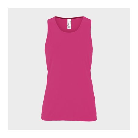 Débardeur personnalisé Sporty Femme Polyester Respirant 140g/m2