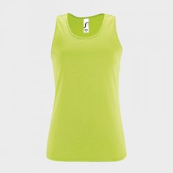 Débardeur personnalisé Sporty Femme Polyester Respirant 140g/m2
