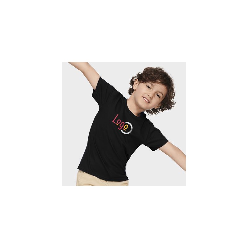 Tee-shirt personnalisé Pioneer Enfant Coton Bio 175g/m2