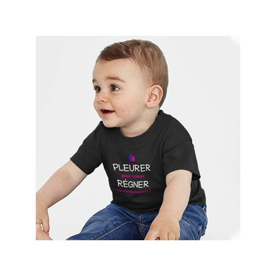 Tee-shirt personnalisé Bébé Coton 160g/m2