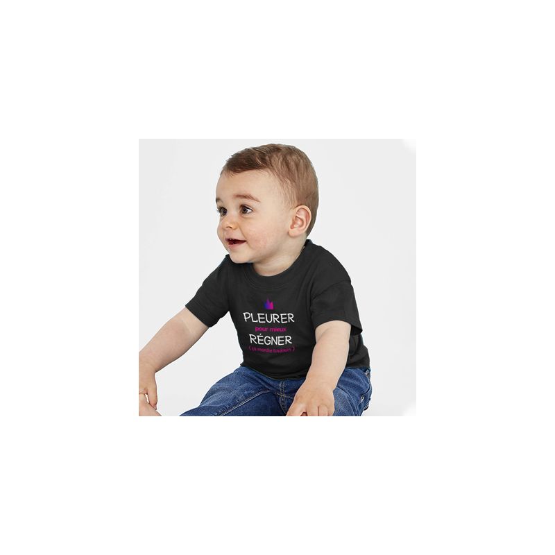 Tee-shirt personnalisé Bébé Coton 160g/m2