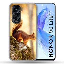 Coque Renforcée Pour Honor 90 Lite 5G Animal Ecureuil Bois