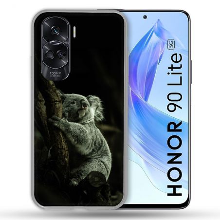 Coque Renforcée Pour Honor 90 Lite 5G Animal Koala Noir