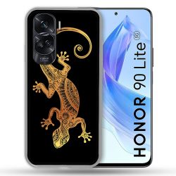 Coque Renforcée Pour Honor 90 Lite 5G Animal Lezard Noir