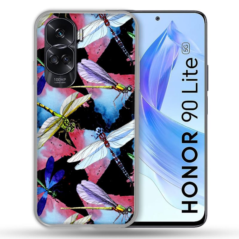 Coque Renforcée Pour Honor 90 Lite 5G Animal Libellule