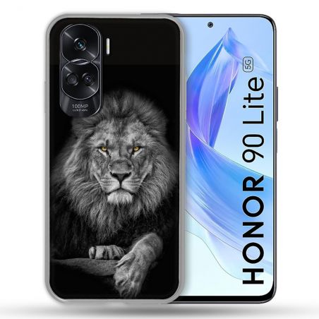 Coque Renforcée Pour Honor 90 Lite 5G Animal Lion Majestueux